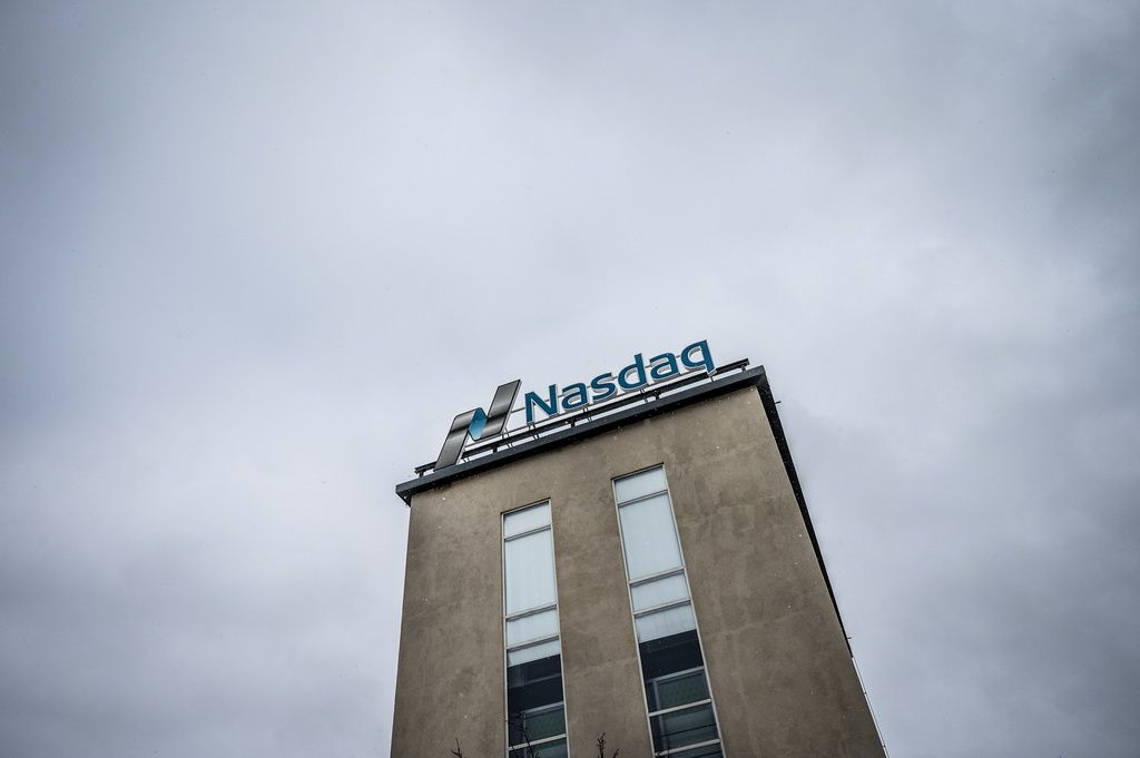 Nasdaq Stockholm i Frihamnen i Stockholm. Arkivbild.