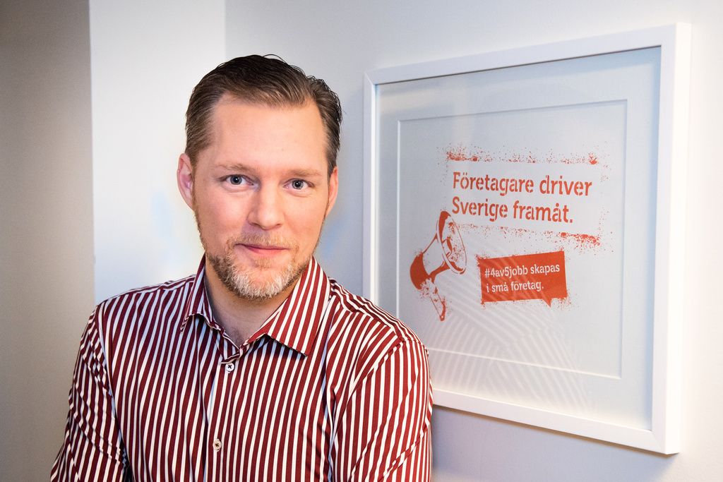 Günther Mårder är vd för Företagarna. Arkivbild.